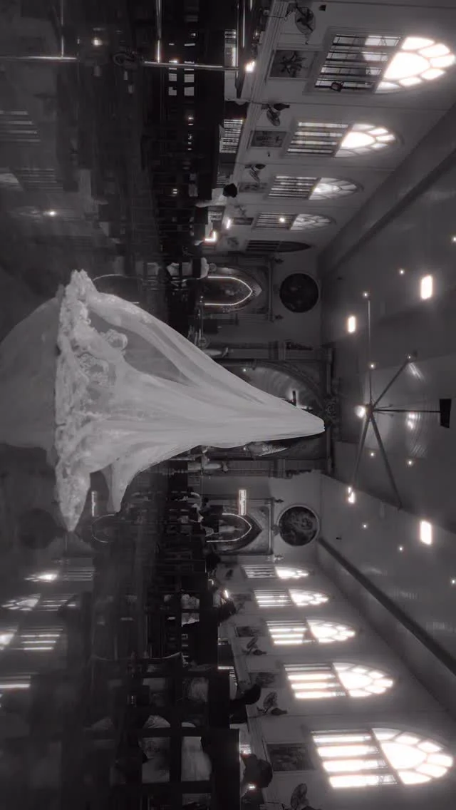 A vision in lace. ✨

The kind of moments that feel suspended in time. Tini, bringing pure elegance to the aisle. 🕊️🖤

#WeddingCinematography #BrideGoals #ChurchWedding